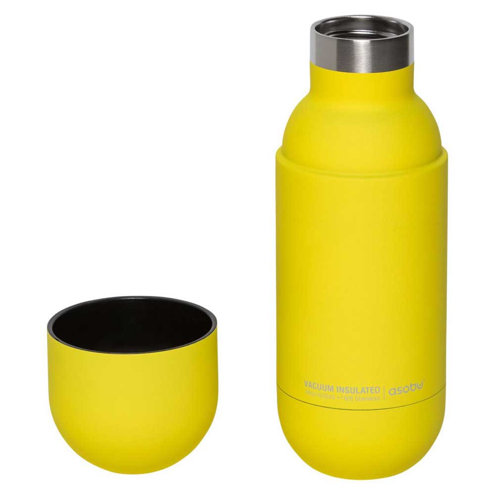 Купить Asobu SBV30 YELLOW 460ml Термальная бутылка Orb Желтый Yellow 7ft.ru в интернет магазине Семь Футов
