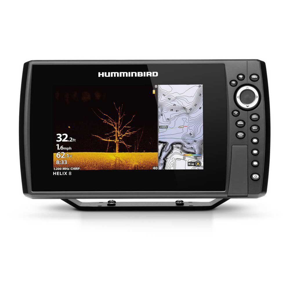 Купить Johnson outdoors inc NS-627 Helix 8X Chirp MDI GPS G3N 8´´ Многофункциональный дисплей Серебристый Black 7ft.ru в интернет магазине Семь Футов