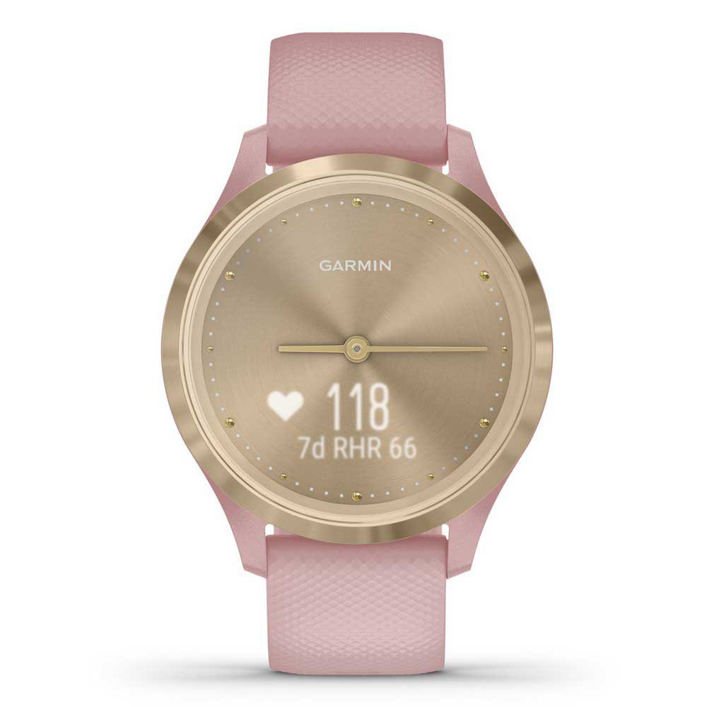 Купить Garmin 010-02238-01 Vivomove 3S Sport Часы Розовый  Champagne / Rose 7ft.ru в интернет магазине Семь Футов