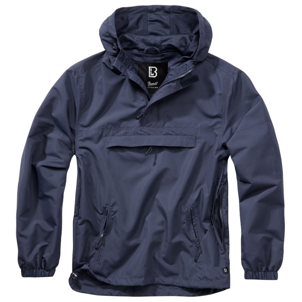 Купить Brandit 3162-8-4XL Куртка Summer Голубой  Navy 4XL 7ft.ru в интернет магазине Семь Футов