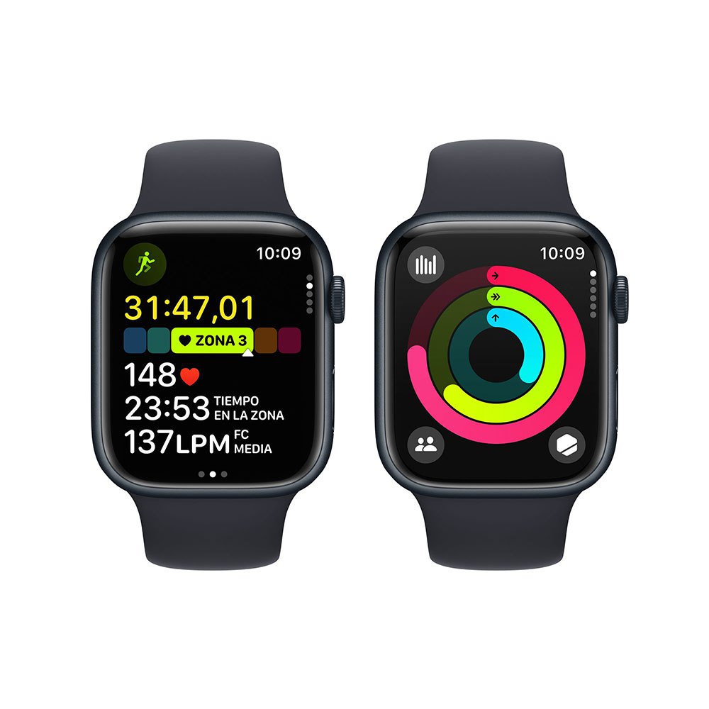 Купить Apple MRMC3QL/A Watch Series 9 GPS+Cellular Sport 45 Mm Голубой Midnight S-M 7ft.ru в интернет магазине Семь Футов