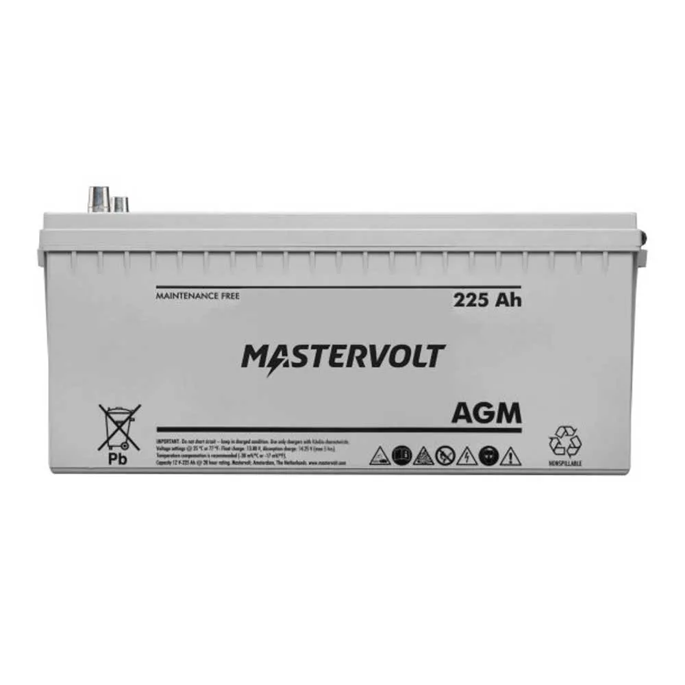 Купить Mastervolt MSTV62002250 AGM 12V 225Ah батарея  Grey 22.4 x 24 x 52.2 cm 7ft.ru в интернет магазине Семь Футов