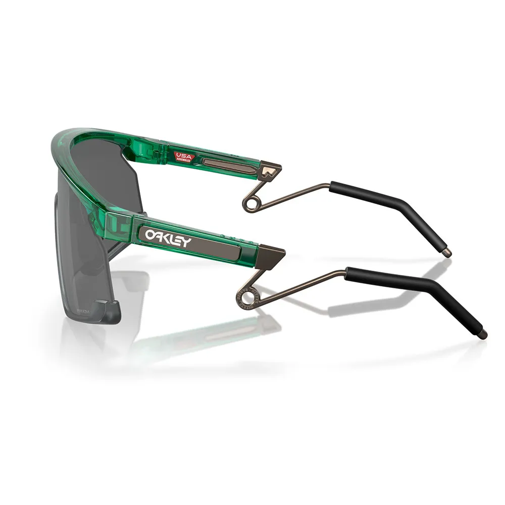 Купить Oakley OO9237-0539 Солнцезащитные очки Bxtr metal Зеленый Trans Viridian Prizm Black/CAT3 7ft.ru в интернет магазине Семь Футов