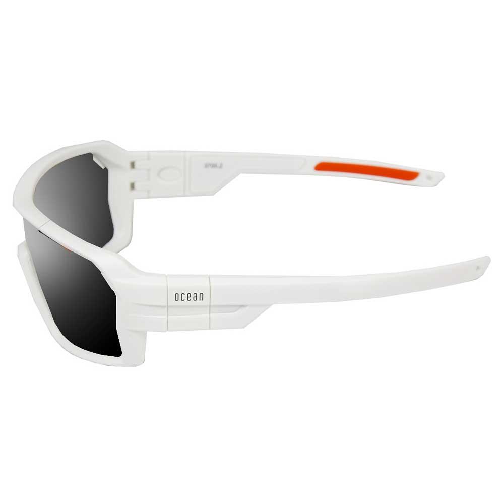 Купить Ocean sunglasses 3700.2X поляризованные солнцезащитные очки Chameleon Matte White White Strap/CAT3 7ft.ru в интернет магазине Семь Футов