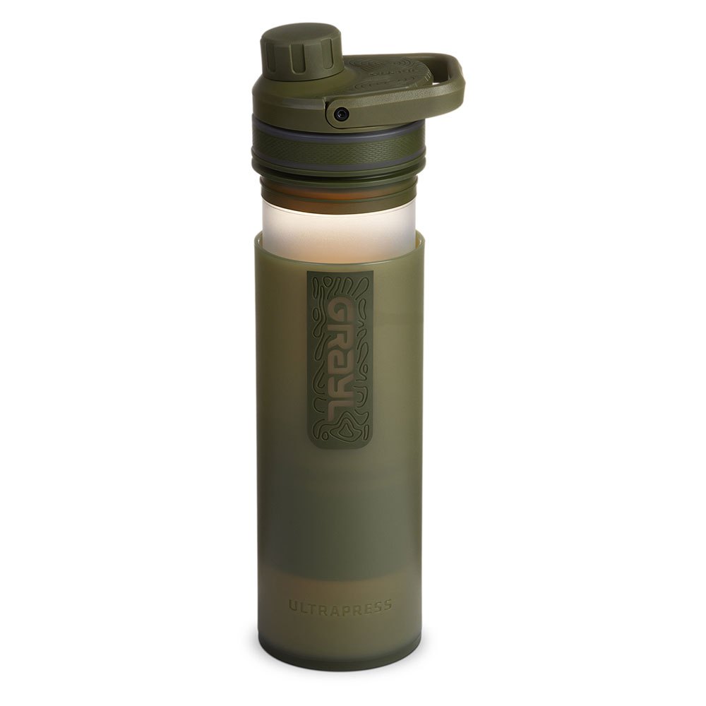 Купить Grayl 500-ODG Бутылка с фильтром для воды UltraPress 500ml Золотистый Olive Drab 7ft.ru в интернет магазине Семь Футов