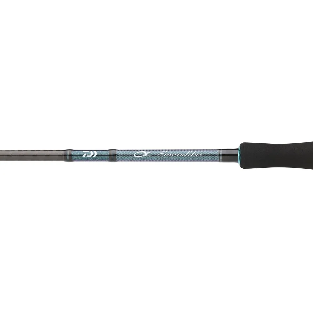 Купить Daiwa EME86MBF Яичный стержень Emeraldas E  Black / Light Blue 2.59 m 7ft.ru в интернет магазине Семь Футов