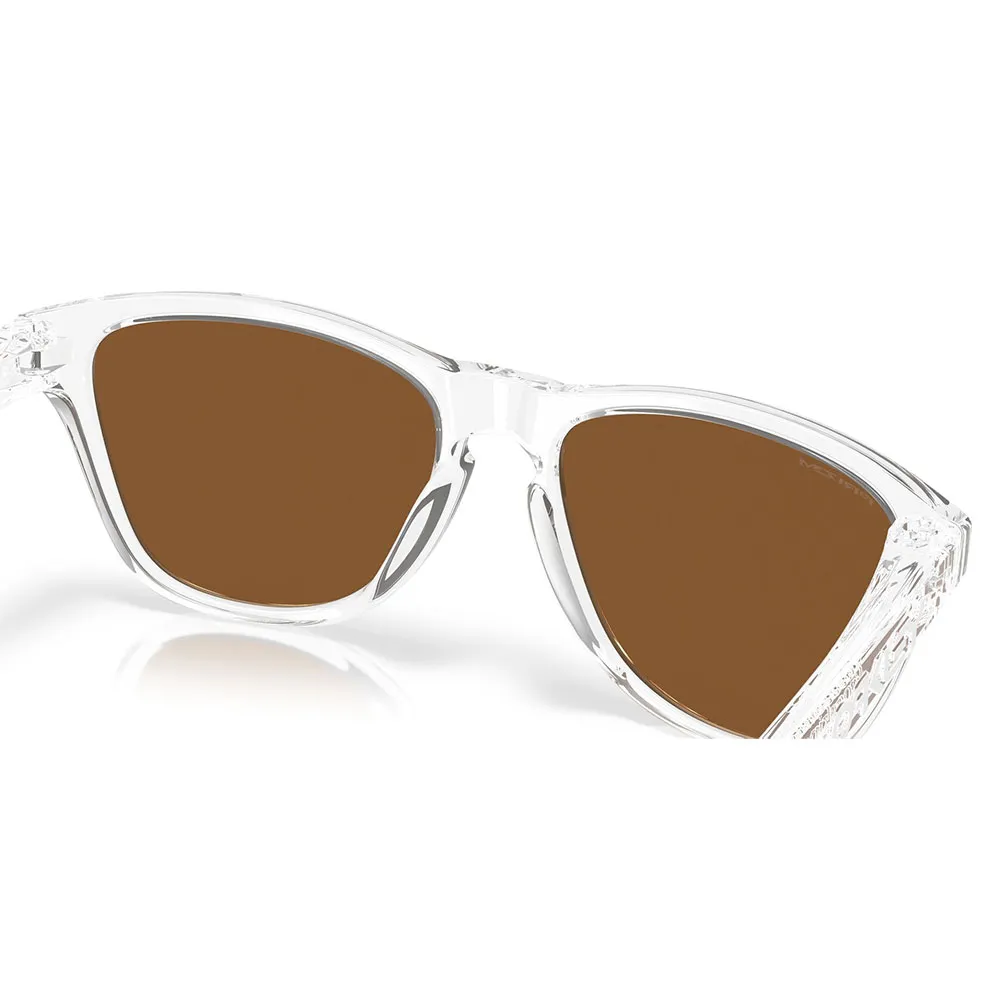 Купить Oakley OO9508-0253 Солнцезащитные очки Frogskins s Polished Clear Prizm Violet/CAT3 7ft.ru в интернет магазине Семь Футов