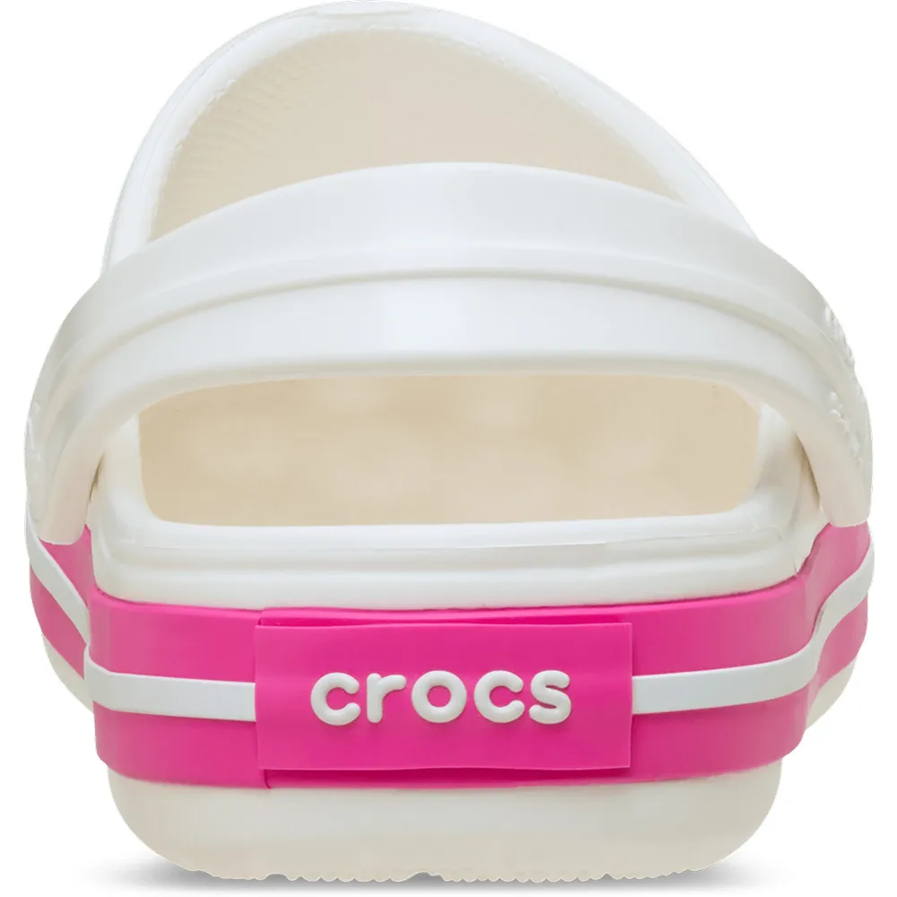 Купить Crocs 207006-6wu-j4 Деревянные башмаки Band White / Pink Crush 35x25x15 EU 36 7ft.ru в интернет магазине Семь Футов