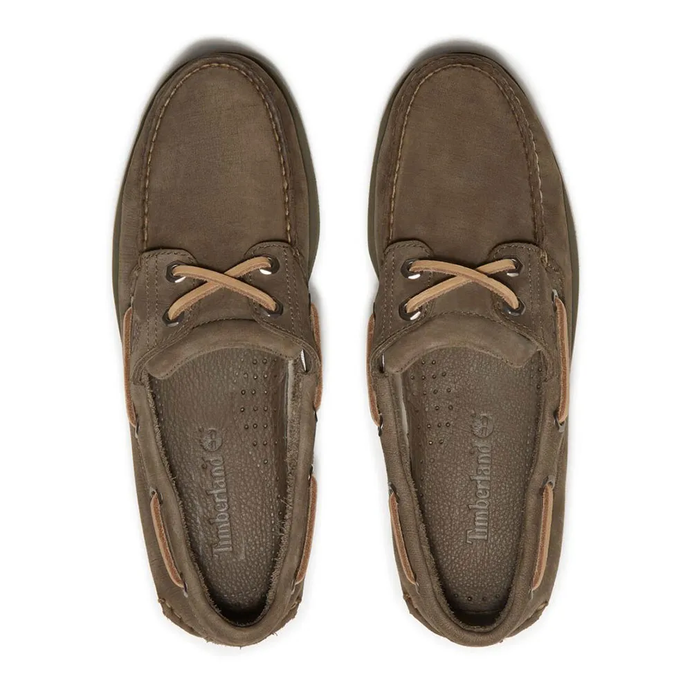 Купить Timberland tb0a4187eo81w-100 Палубные туфли Classic Wide Olive Nubuck 35x25x15 EU 44 7ft.ru в интернет магазине Семь Футов