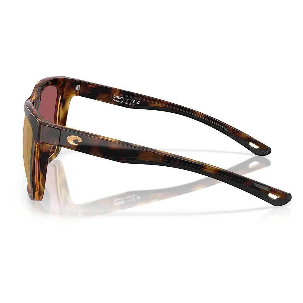 Купить Costa 06s9122-91220357 Поляризационные солнцезащитные очки Panga II Tortoise 20x10x10 Gold Mirror 580G/CAT3 7ft.ru в интернет магазине Семь Футов