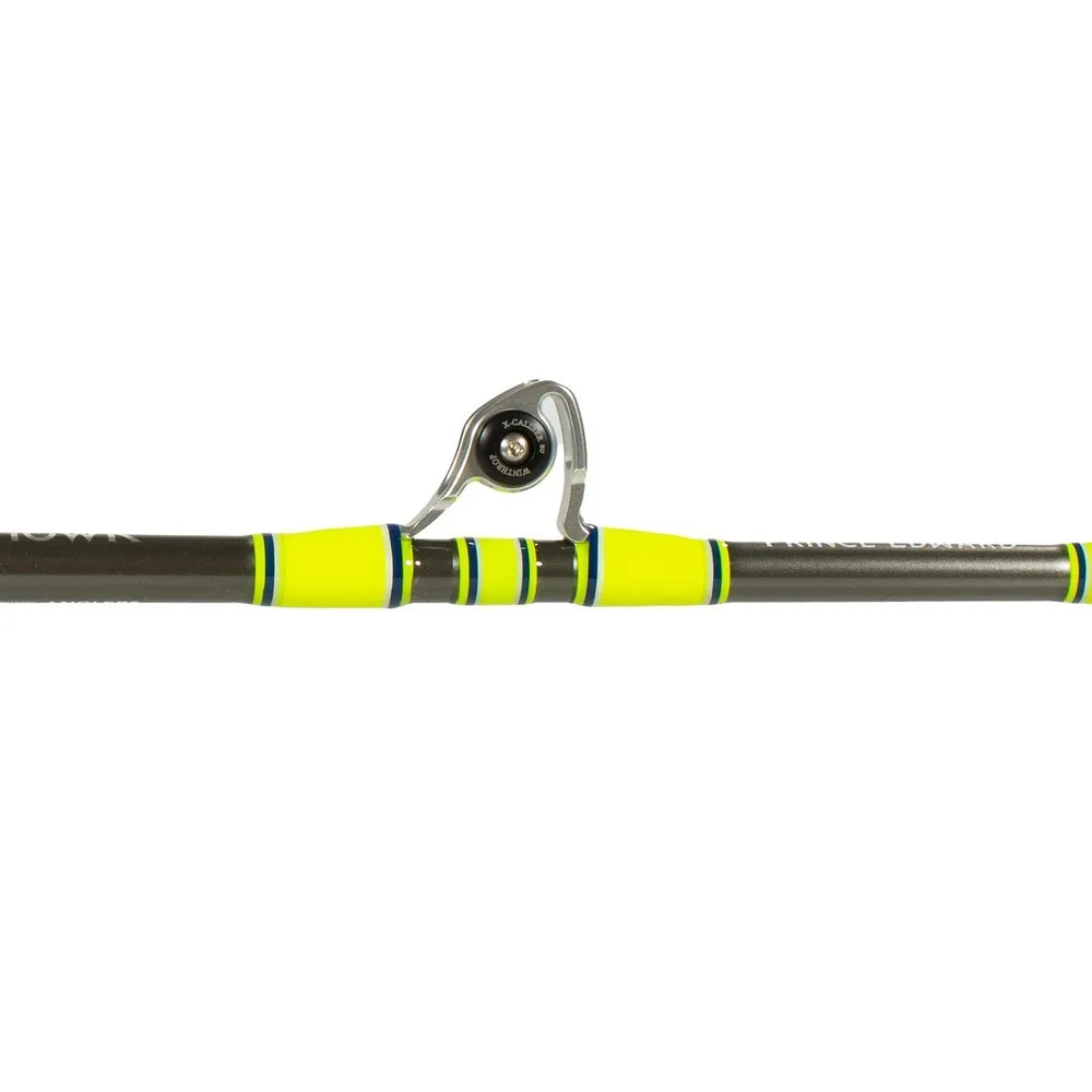 Купить Höwk HKPRE01 Удилище для троллинга Prince Edward Серебристый Black / Yellow 1.90 m 7ft.ru в интернет магазине Семь Футов