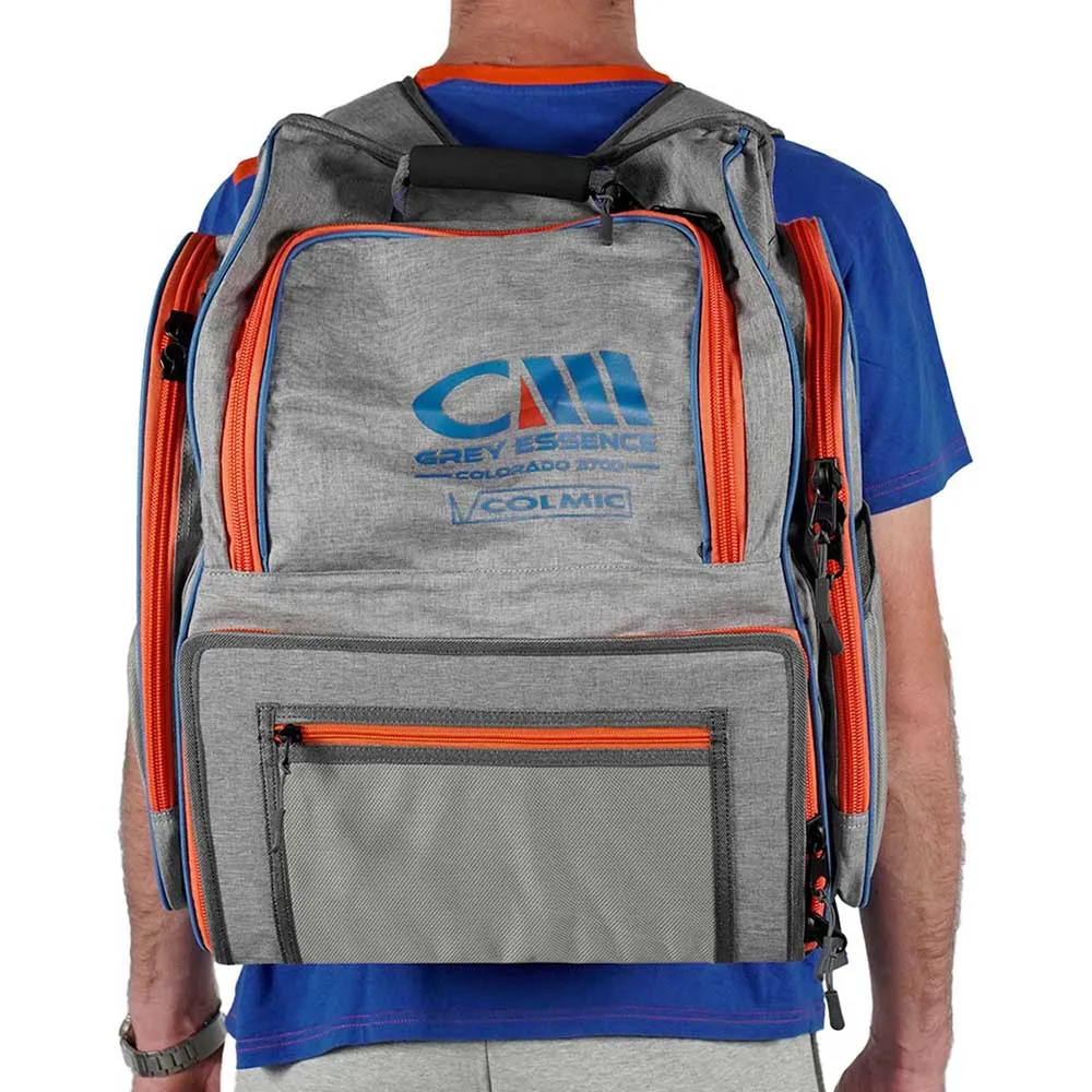 Купить Colmic bo621 Рюкзак Colorado 3700 Grey / Blue / Orange 47x47x12 47 x 47 x 23 cm 7ft.ru в интернет магазине Семь Футов