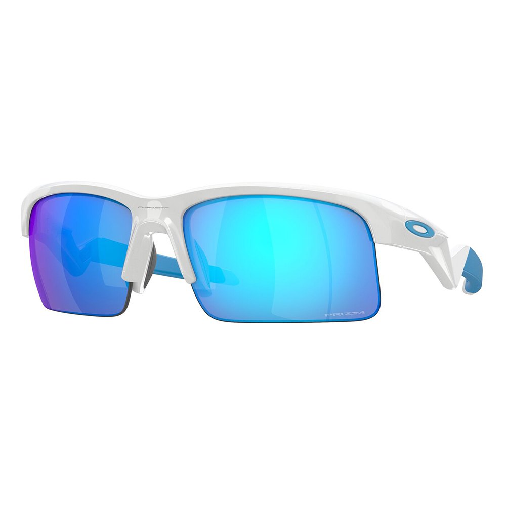 Купить Oakley 0OJ9013 62 901302 Солнцезащитные очки для молодежи Capacitor Polished White Prizm Sapphire/CAT3 7ft.ru в интернет магазине Семь Футов
