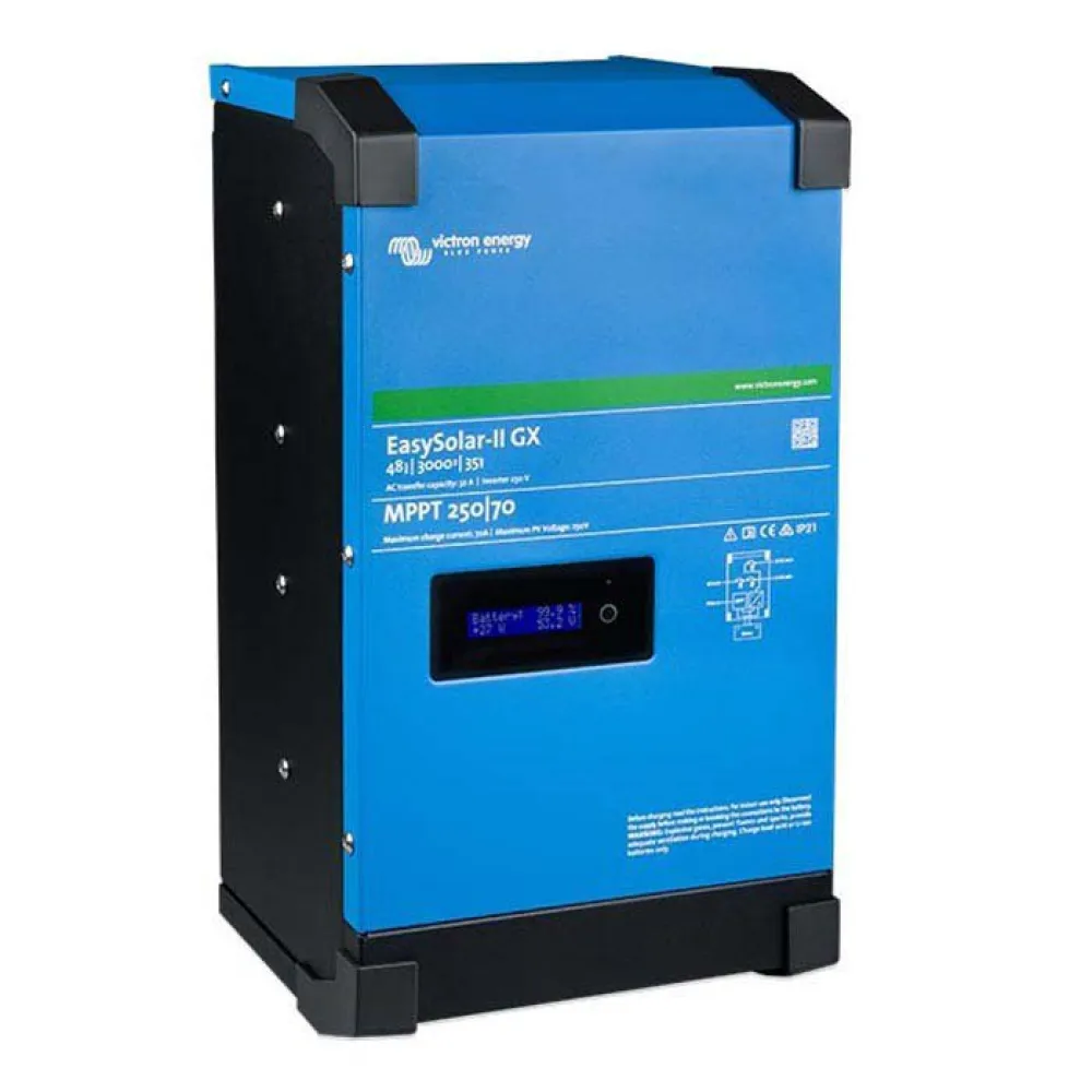 Купить Victron energy nt-1424 Простой Солнечный-II PPT 250/100 GX Инвертор Батареи 48/5000/70-50 M Blue 33x61x26 7ft.ru в интернет магазине Семь Футов