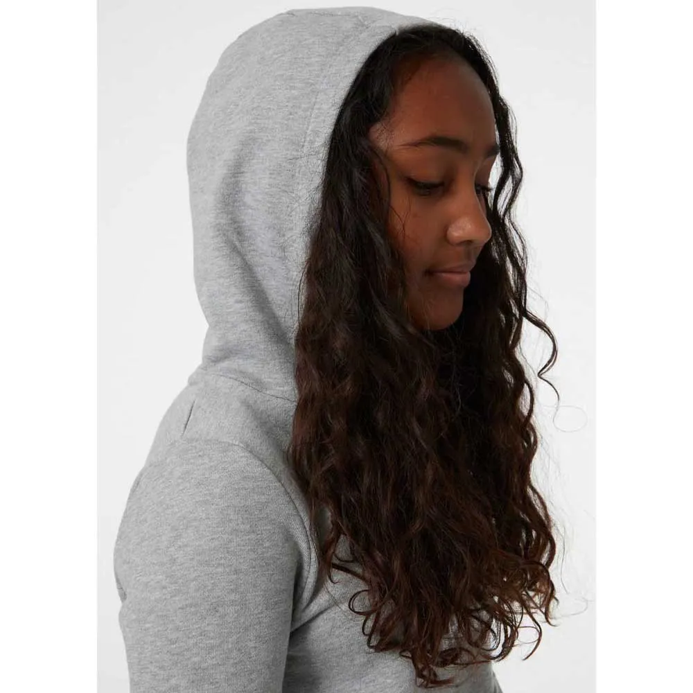 Купить Helly hansen 41677_949-10 Толстовка с капюшоном Logo Grey Melang 40x30x15 9-10 Years 7ft.ru в интернет магазине Семь Футов