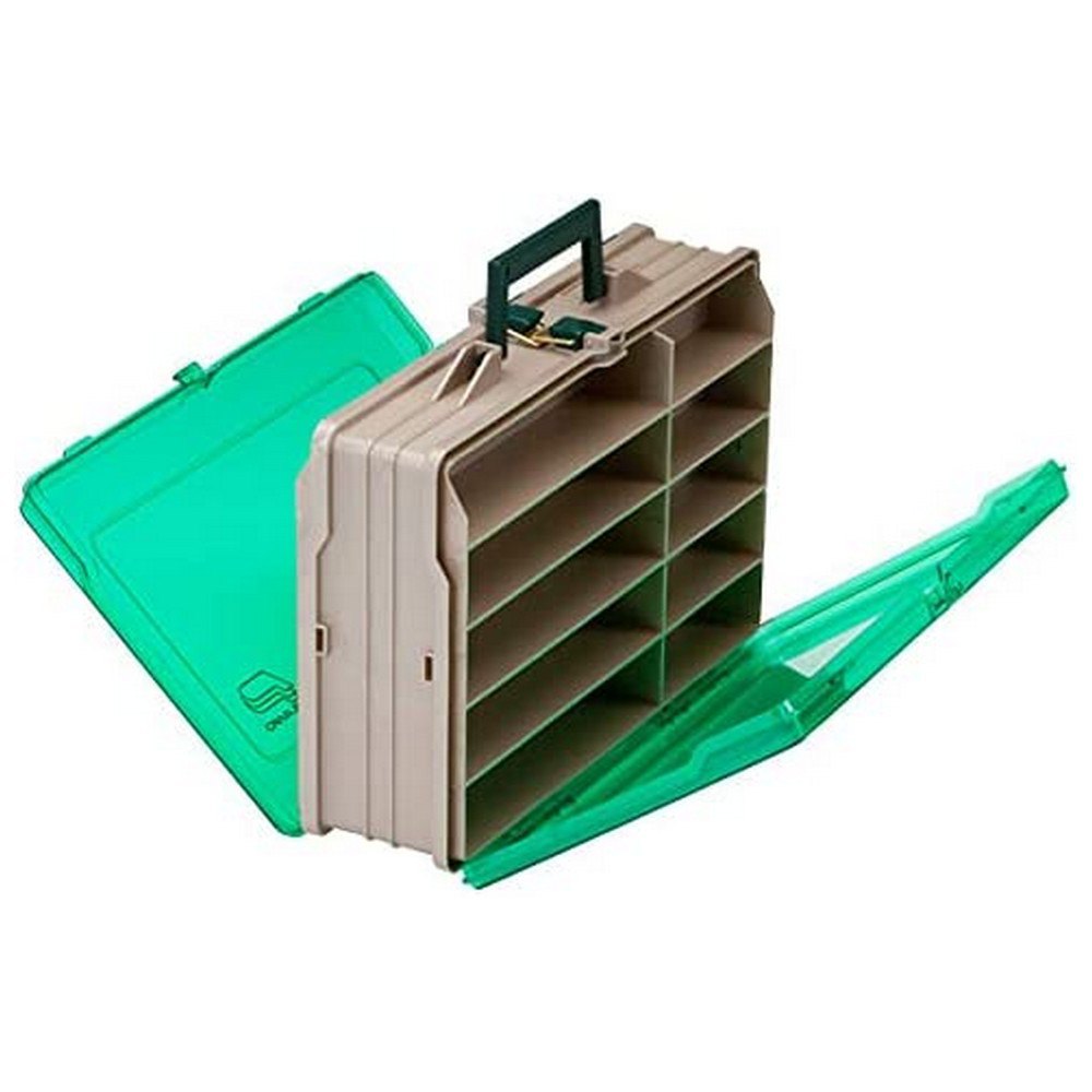 Купить Plano 1561089 Magnum XL Двойная коробка для снастей Зеленый Grey / Green 7ft.ru в интернет магазине Семь Футов