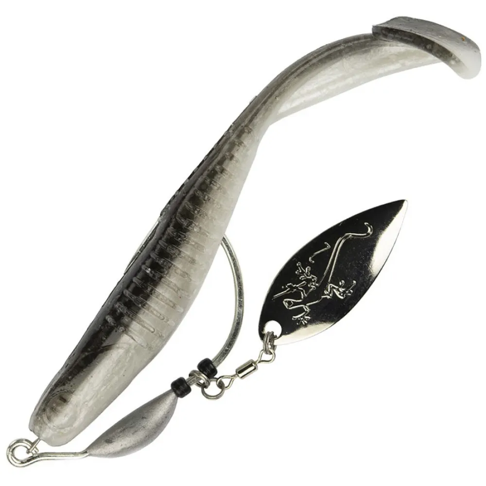 Купить Seaspin 06150 Мягкий приманка Beaver Tail Flash Hook 14.5g 95 mm Pearl White 7ft.ru в интернет магазине Семь Футов