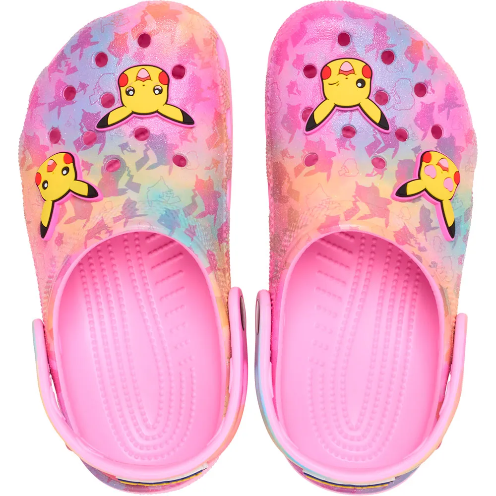 Купить Crocs 211229-90h-j2 Деревянные башмаки Pikachu Pink Classic Multi 35x25x15 EU 33 7ft.ru в интернет магазине Семь Футов