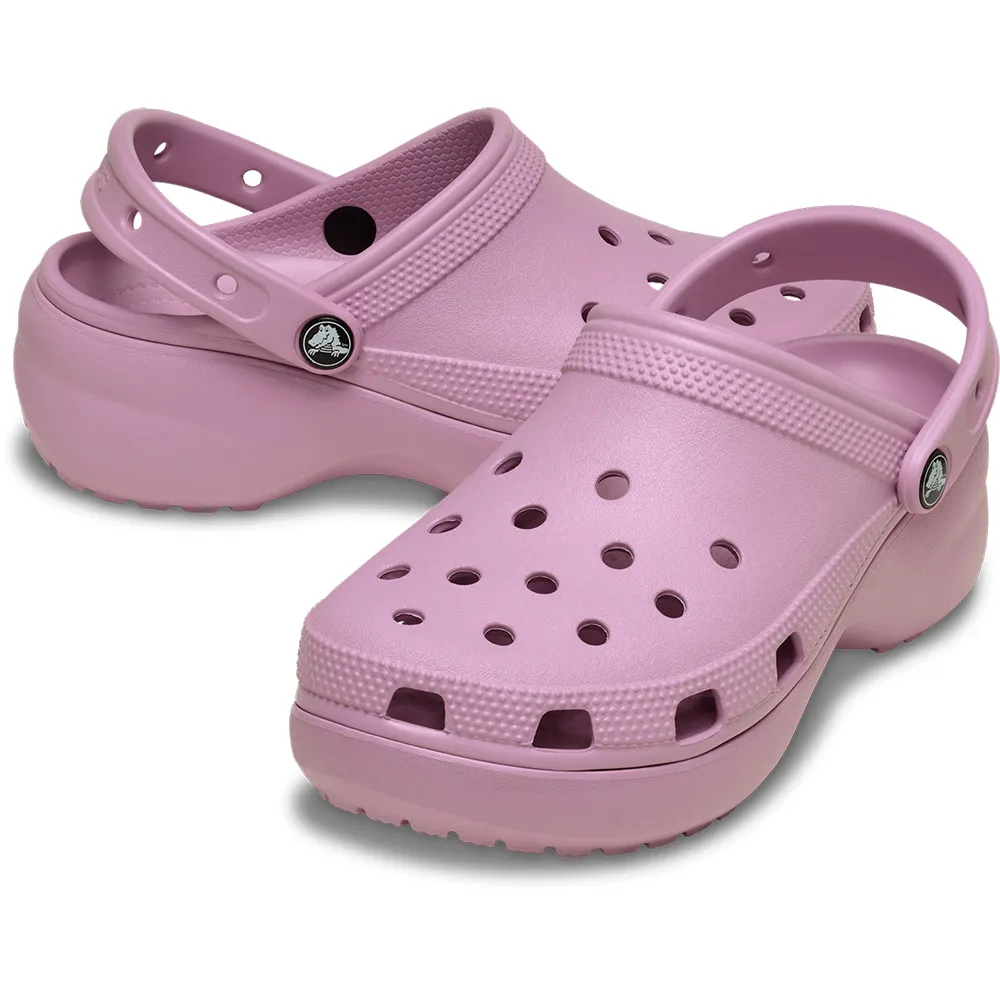 Купить Crocs 206750-5bx-w10 Деревянные башмаки Classic Platform Hydrangea 35x25x15 EU 41 7ft.ru в интернет магазине Семь Футов