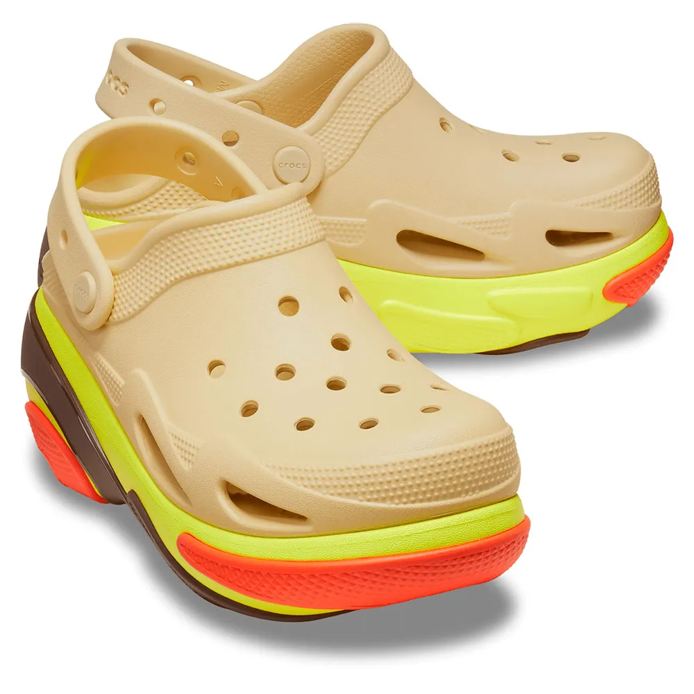 Купить Crocs 210061-0hx-m5w7 Деревянные башмаки Bubble Crush Sesame 35x25x15 EU 37 7ft.ru в интернет магазине Семь Футов