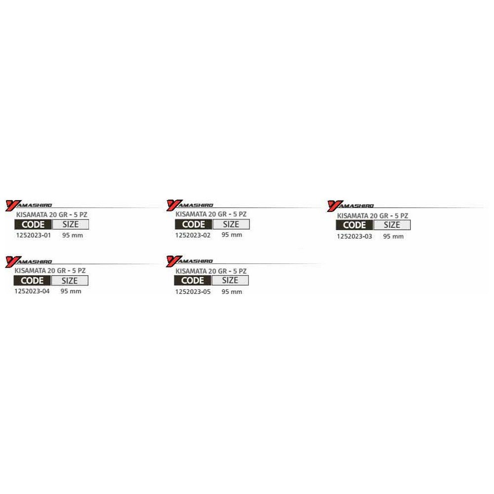 Купить Yamashiro 1252023-03 Kisamata Мягкая приманка 95 mm 20g 5 единицы измерения 03 7ft.ru в интернет магазине Семь Футов