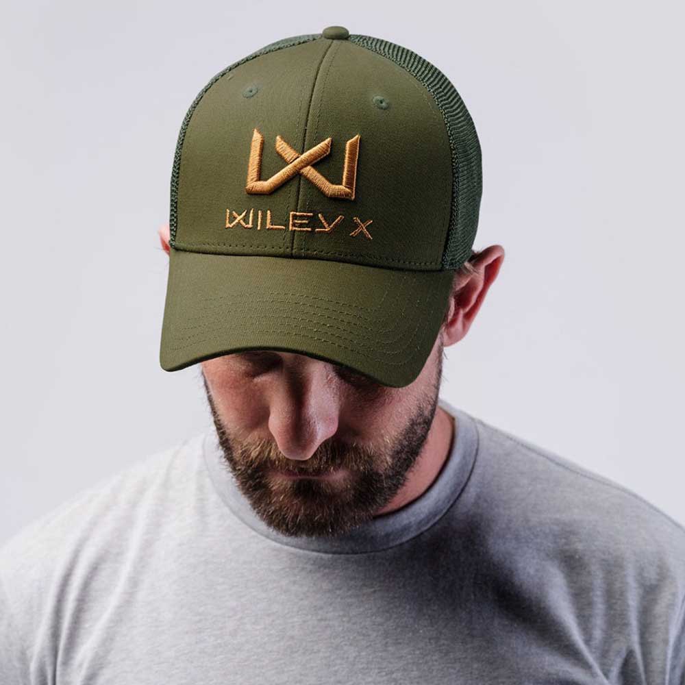 Купить Wiley x J919 Кепка Trucker Зеленый  Olive Green 7ft.ru в интернет магазине Семь Футов