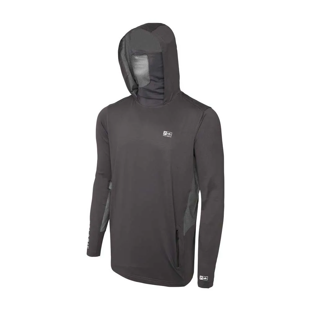 Купить Pelagic 1015243013-gra-l Худи с УФ-защитой Exo Tech Solid Tahiti Graphite 40x30x12 7ft.ru в интернет магазине Семь Футов