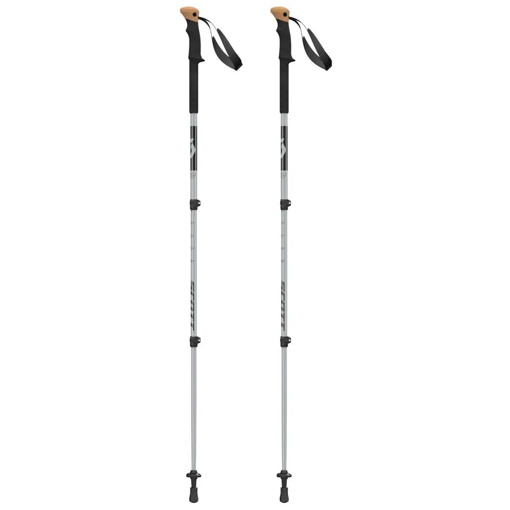 Купить Scott 420481-0011-100/130 трости Trek Alu  Grey 100-130 cm 7ft.ru в интернет магазине Семь Футов