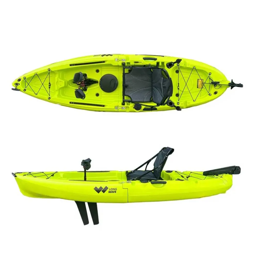 Купить Longwave LONGWAVE135 Модульный Каяк Samoa propel solo Желтый 430 x 78 cm 7ft.ru в интернет магазине Семь Футов
