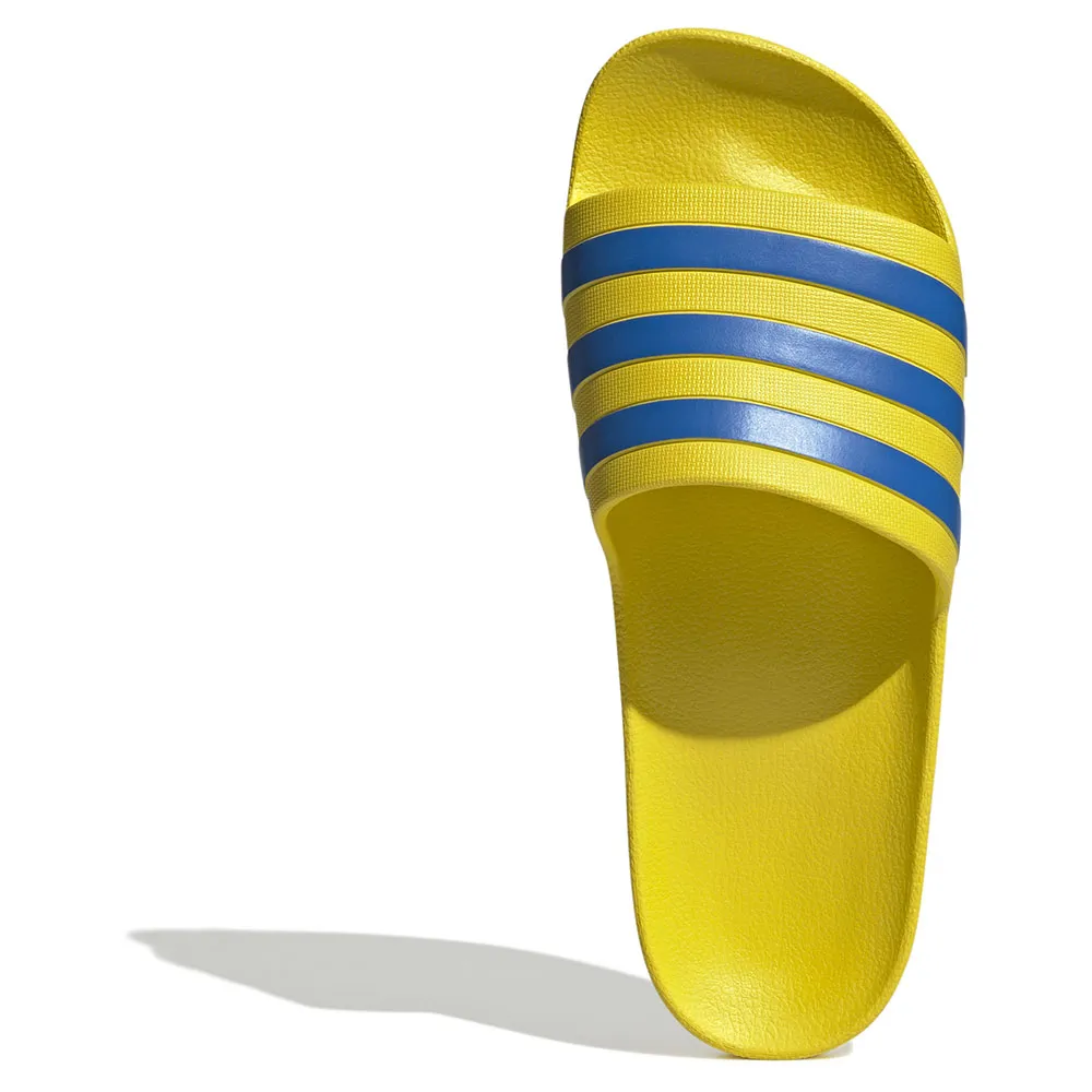 Купить adidas ji2222/7 Шлёпанцы Adilette Aqua Yellow / Bright Royal / Yellow 32x20x10 EU 40 7ft.ru в интернет магазине Семь Футов