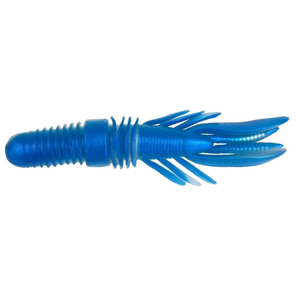 Купить Wizard 86951-070 Мягкий приманка Bass Grub 70 mm 5 Единицы Blue 7ft.ru в интернет магазине Семь Футов
