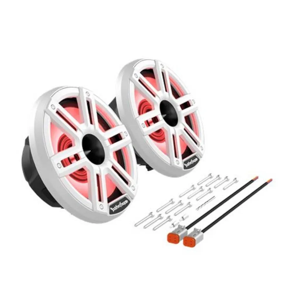 Купить Rockford fosgate 227-m28h динамик Color Optix M2 8´´ 300W White / Silver 55x17x26 7ft.ru в интернет магазине Семь Футов