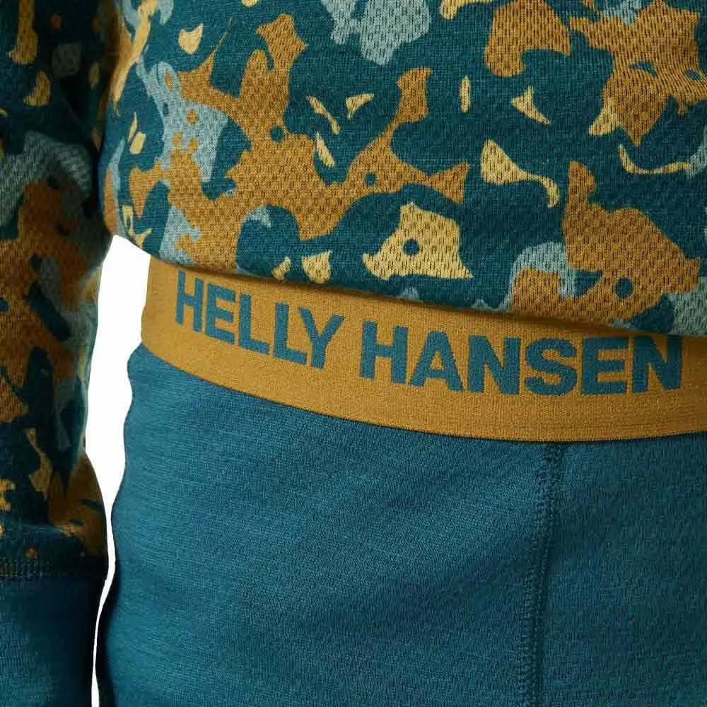 Купить Helly hansen 48179_453-152 Набор базовых слоев Graphic Lifa Merino Set Junior Dark Creek 60x40x40 11-12 Years 7ft.ru в интернет магазине Семь Футов