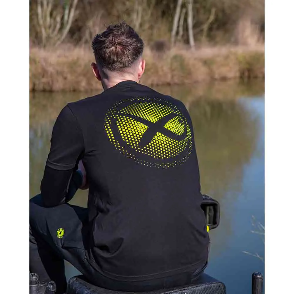 Купить Matrix fishing gpr478 Футболка с коротким рукавом Large Fade Logo Black / Lime 30x20x5 XL 7ft.ru в интернет магазине Семь Футов