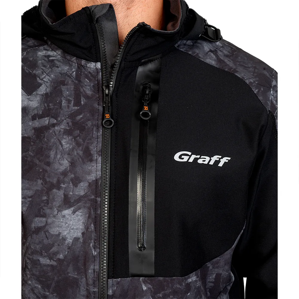 Купить Graff 561-s-8-s Куртка софтшелл 561-S-8 Grey 100x65x5 7ft.ru в интернет магазине Семь Футов