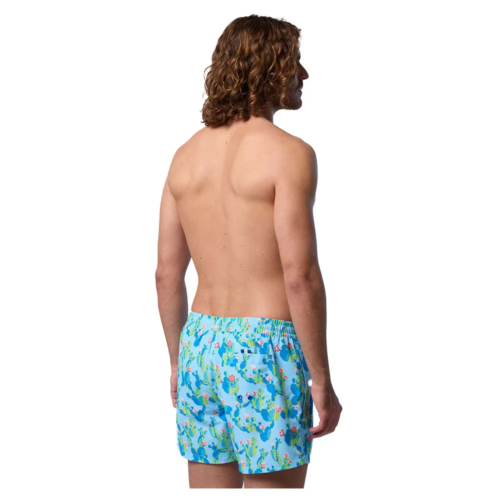 Купить North sails 673746-C011-XS плавательные шорты Allover Volley Light Blue / Cactus Print XS 7ft.ru в интернет магазине Семь Футов