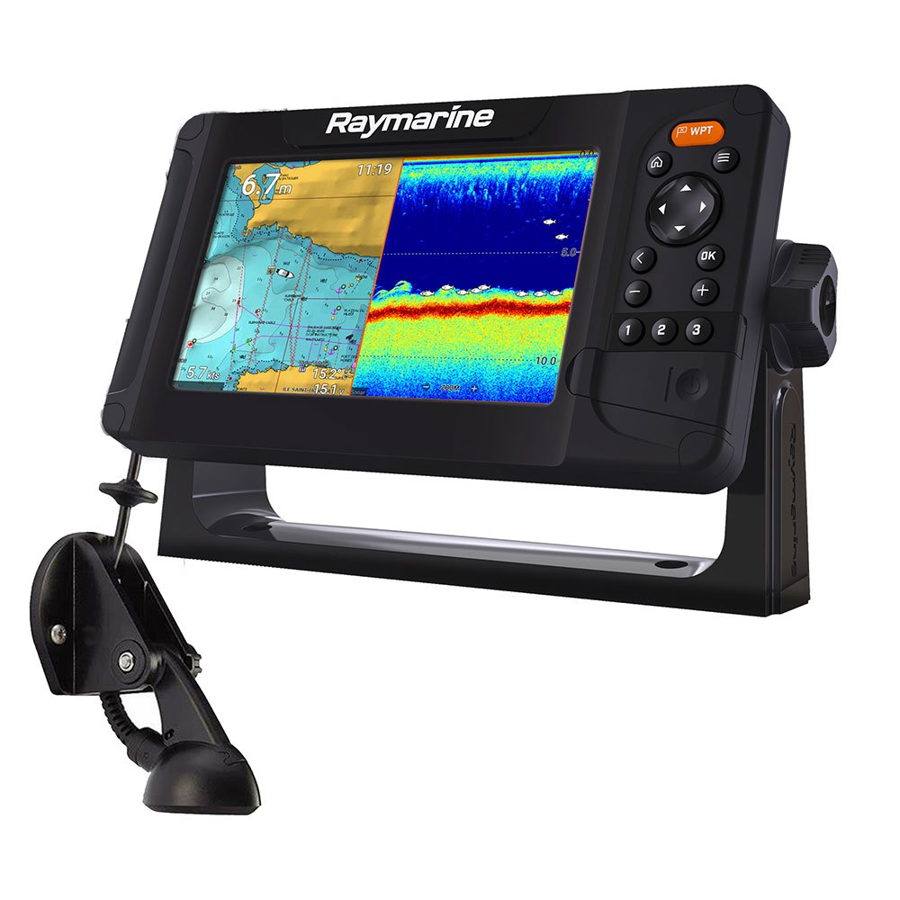 Купить Raymarine E70531-KIT Pack Element 7S С CPT-S с преобразователем Black 7ft.ru в интернет магазине Семь Футов