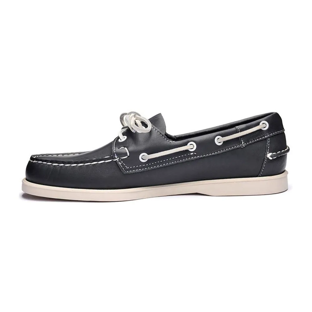Купить Sebago 7000h00-908-12.5 Палубные туфли Docksides Portland Leather Blue Navy 35x25x15 EU 47 7ft.ru в интернет магазине Семь Футов