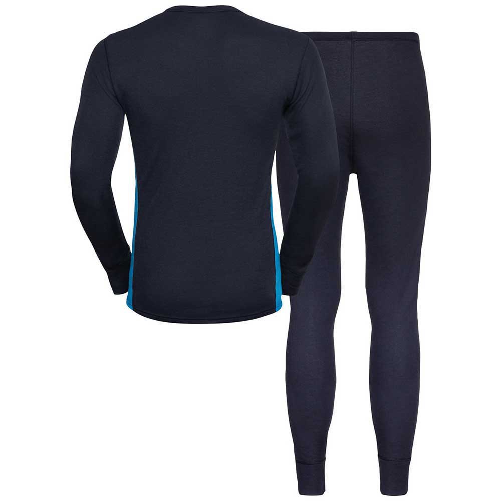 Купить Odlo 196702-21012-L Набор базовых слоев Active Warm Eco Голубой Dark Sapphire / Indigo Bunting L 7ft.ru в интернет магазине Семь Футов