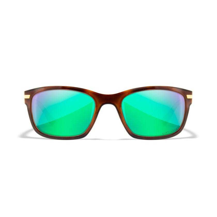 Купить Wiley x AC6HLX07-UNIT поляризованные солнцезащитные очки Helix Green Mirror / Amber / Gloss Demi 7ft.ru в интернет магазине Семь Футов