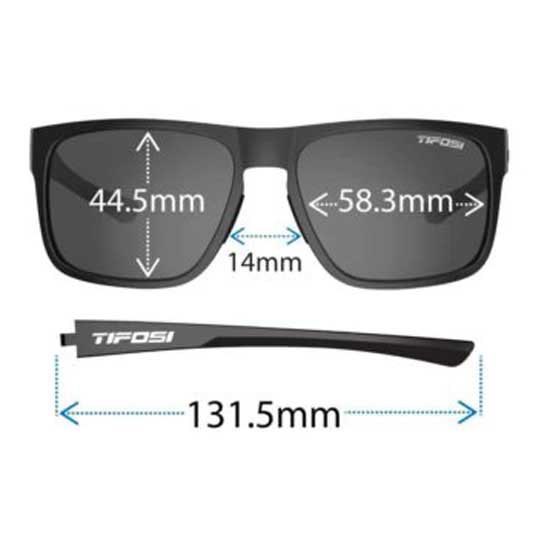 Купить Tifosi 1520502851 поляризованные солнцезащитные очки Swick Satin Vapor 1 Smoke Polarized /CAT3 7ft.ru в интернет магазине Семь Футов