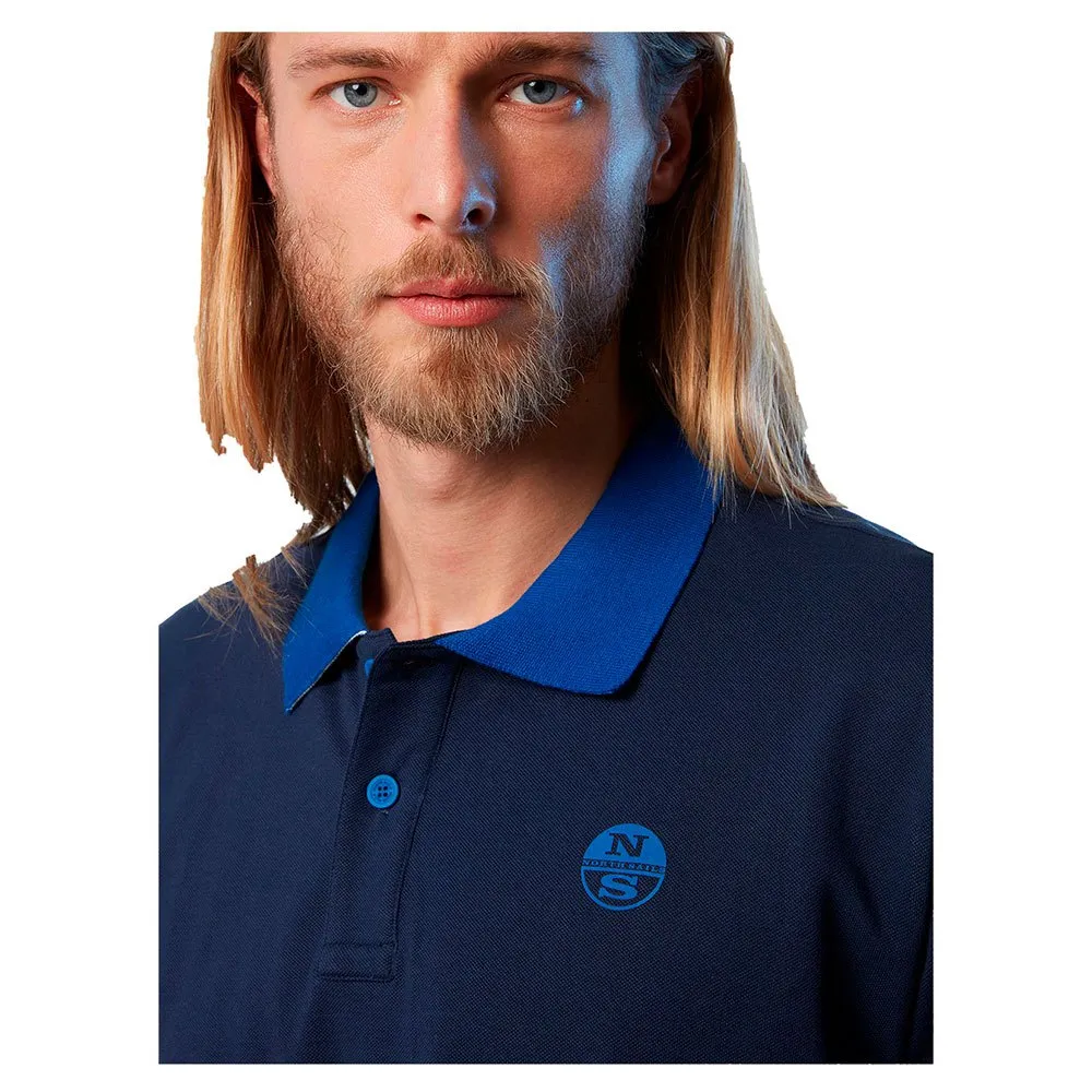 Купить North sails 692400-0802-XXL Поло с короткими рукавами Graphic 692400 Голубой Navy Blue 2XL 7ft.ru в интернет магазине Семь Футов