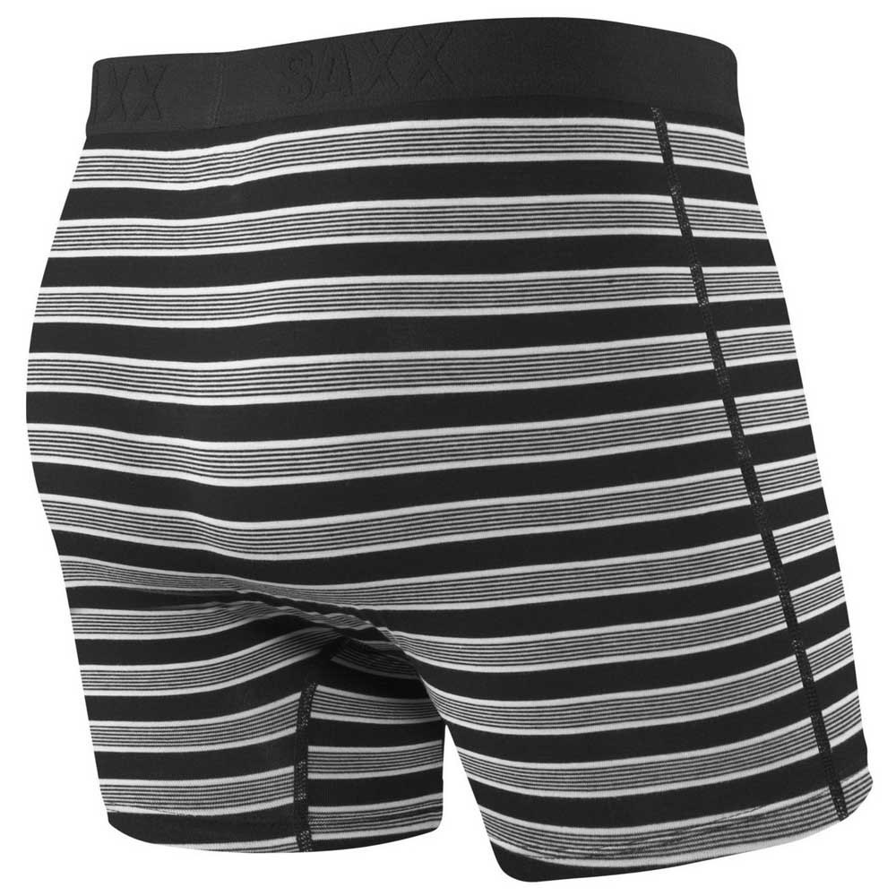 Купить SAXX Underwear SXBB30F.BCP.XL Боксёр Ultra Fly Черный  Black Crew Stripe XL 7ft.ru в интернет магазине Семь Футов