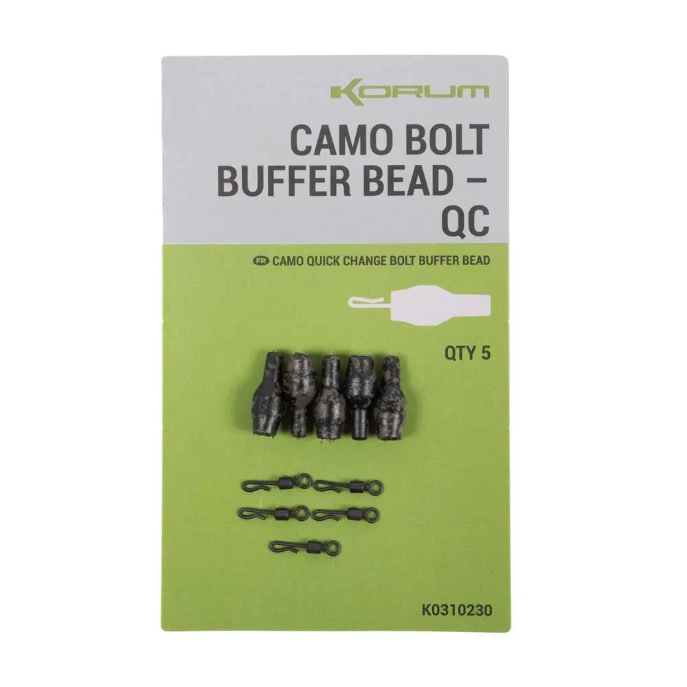 Купить Korum K0310230-UNIT Застежка Camo Bolt Buffer Bead  Black 7ft.ru в интернет магазине Семь Футов
