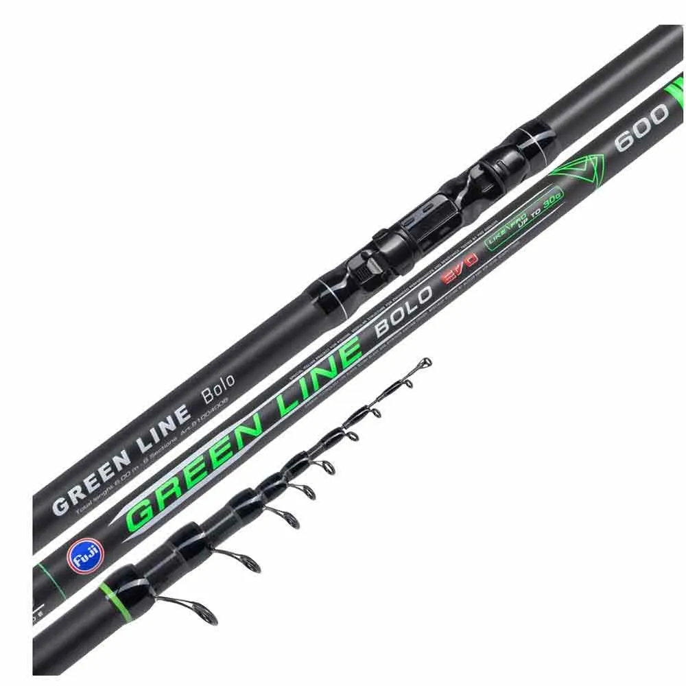 Купить Alcedo 91004007 Болонская удочка Green Line Evo  Black 7.00 m 7ft.ru в интернет магазине Семь Футов