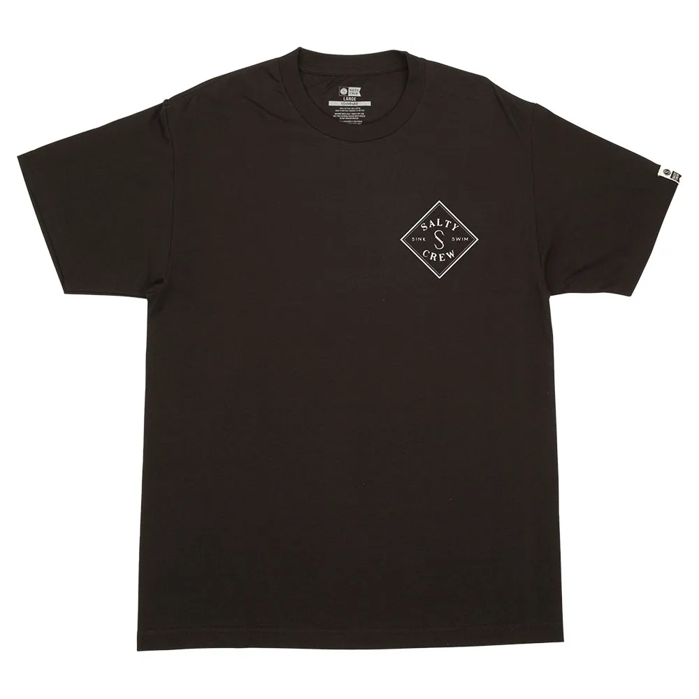 Купить Salty crew 316104-BLK-S Футболка с коротким рукавом Tippet Черный Black S 7ft.ru в интернет магазине Семь Футов