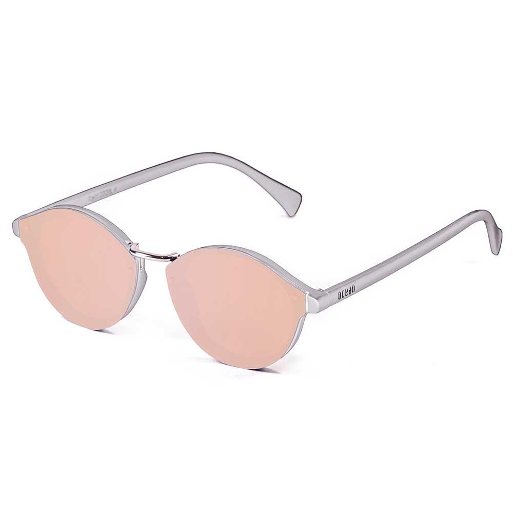 Купить Ocean sunglasses 10309.4 поляризованные солнцезащитные очки Loiret Grey Pink Revo Flat/CAT3 7ft.ru в интернет магазине Семь Футов