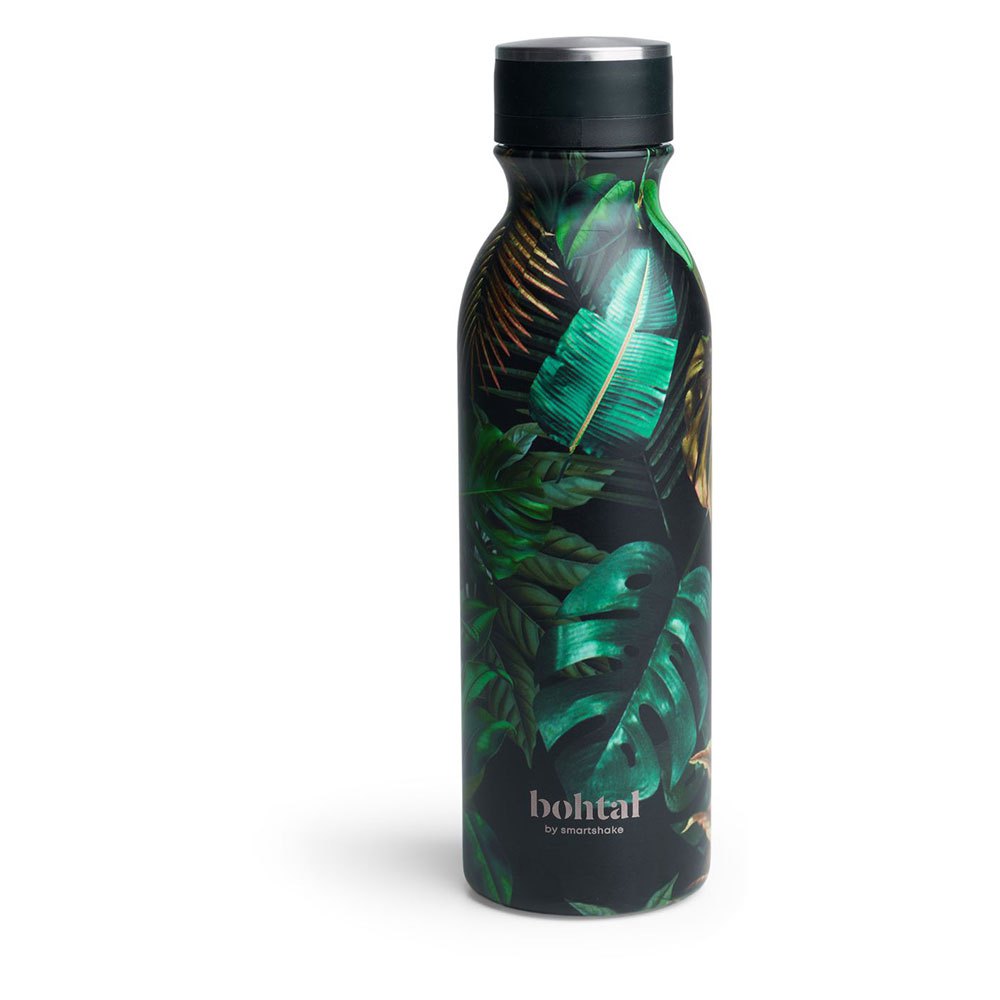 Купить Smartshake 11275601 Бутылка из нержавеющей стали Bohtal 600ml Зеленый Jungle Black 7ft.ru в интернет магазине Семь Футов