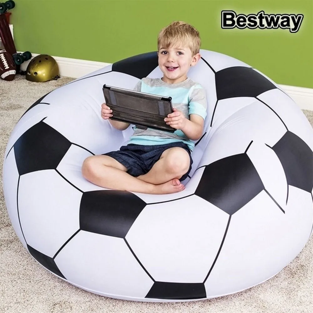 Купить Bestway R-140223766-75010 Футбольный стул Воздушный стул отремонтированы White / Black +6 Years 7ft.ru в интернет магазине Семь Футов