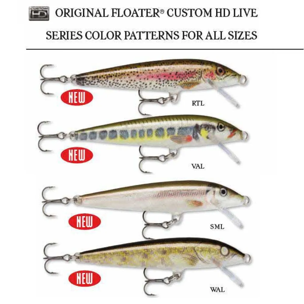 Купить Rapala 22677155470 Original Floating 2g Многоцветный  YP 7ft.ru в интернет магазине Семь Футов